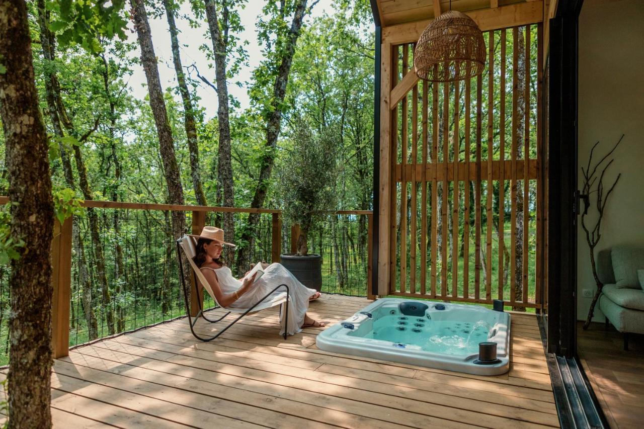 Wabi Sabi Lodge - Spa&Sauna Privatif - Foret 蒂雷纳 外观 照片