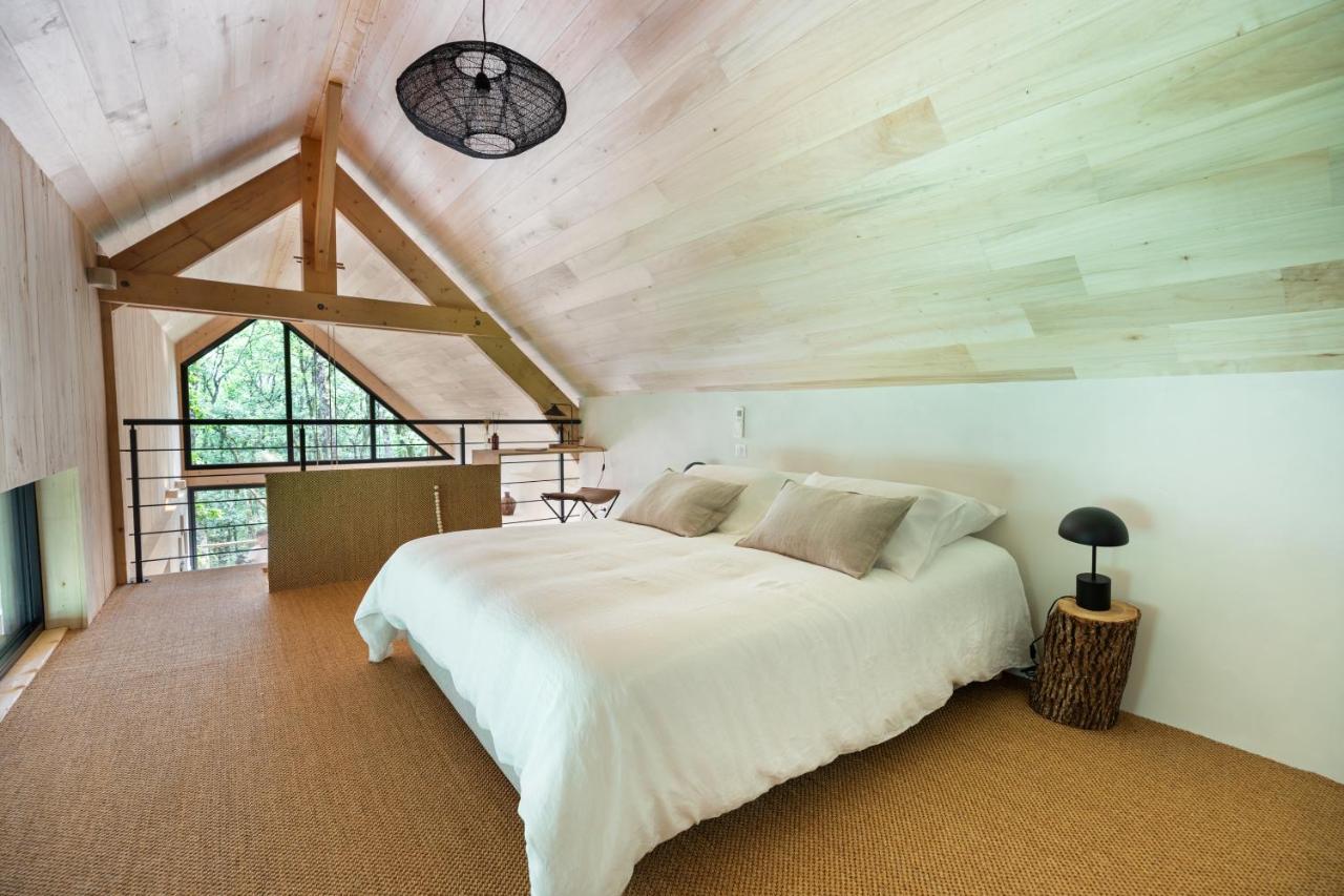 Wabi Sabi Lodge - Spa&Sauna Privatif - Foret 蒂雷纳 外观 照片